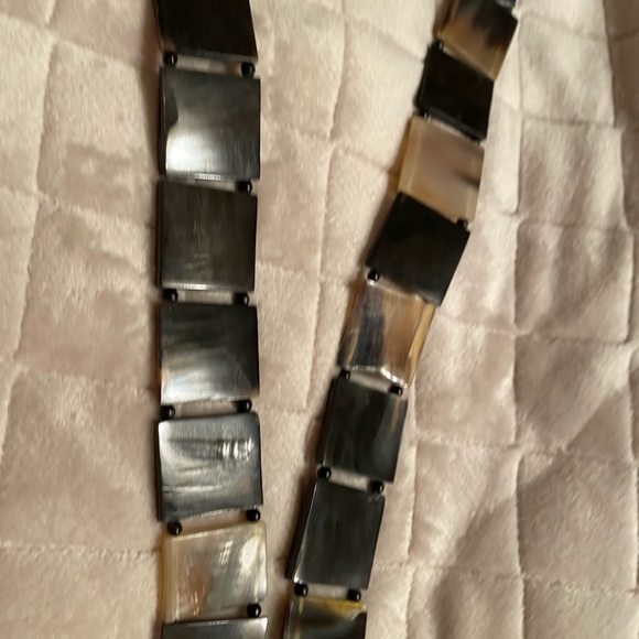 Belt made of horn. Handmade - Picture 15 of 17